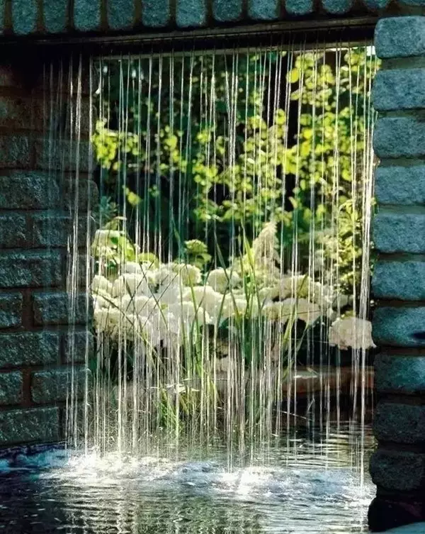 院子里的水景，美到隔壁邻居都来翻墙看！