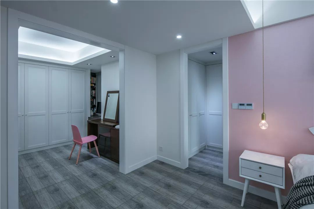 126㎡现代北欧，客厅没主沙发，简约舒适的居住家