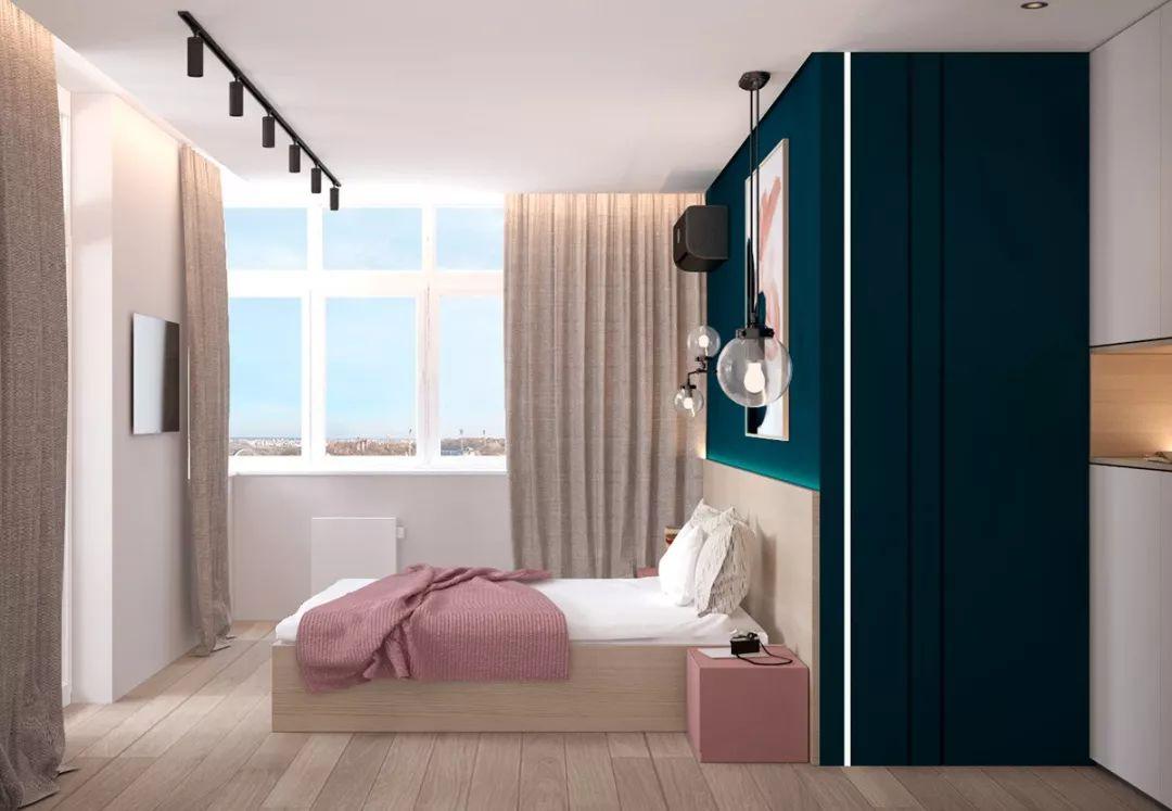 装修时加一点粉色调真高级 看这个简约风格小户型