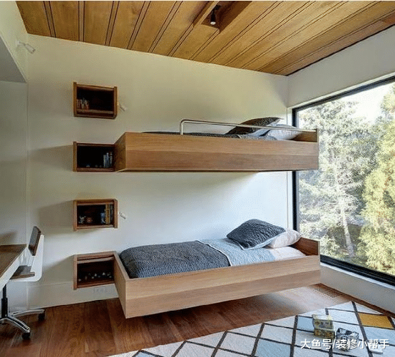 卧室装修设计，只懂得放大床，其实这种设计更加省钱又实用