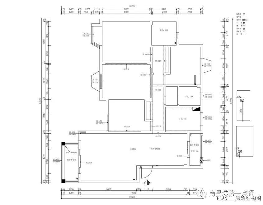 中兴和园140平四房现代简约，大理石电视背景墙，低饱和度摩登家