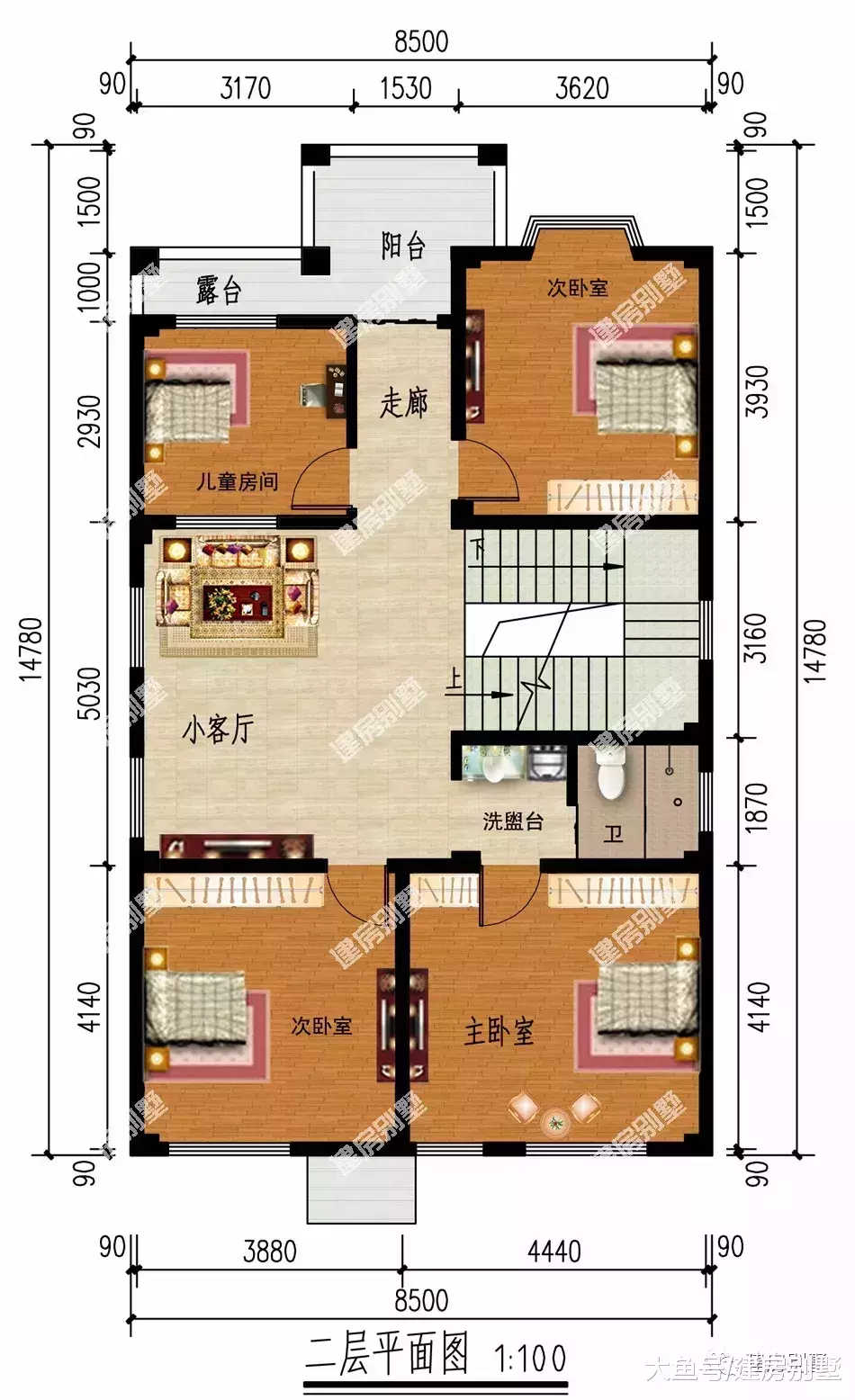 面寬9米左右的農村自建房，都很漂亮，看了讓人心動