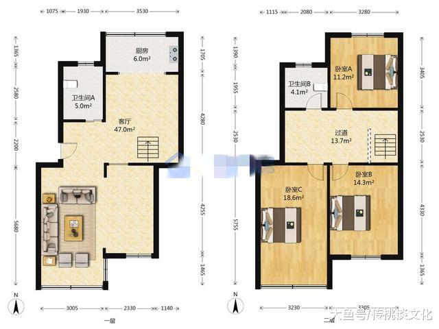 南京中央门商圈，小市地铁口136平米跃层楼，报价320万，贵吗？