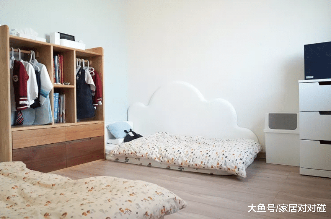 60㎡小宅，一家四口也能住的舒坦！半平米不浪費，全屋裝的太實用