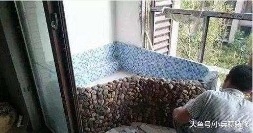 老公在阳台砌了个鱼池，成本不过100元，效果却轰动朋友圈！