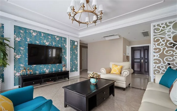 120平简约美式风三居，诗意般的生活