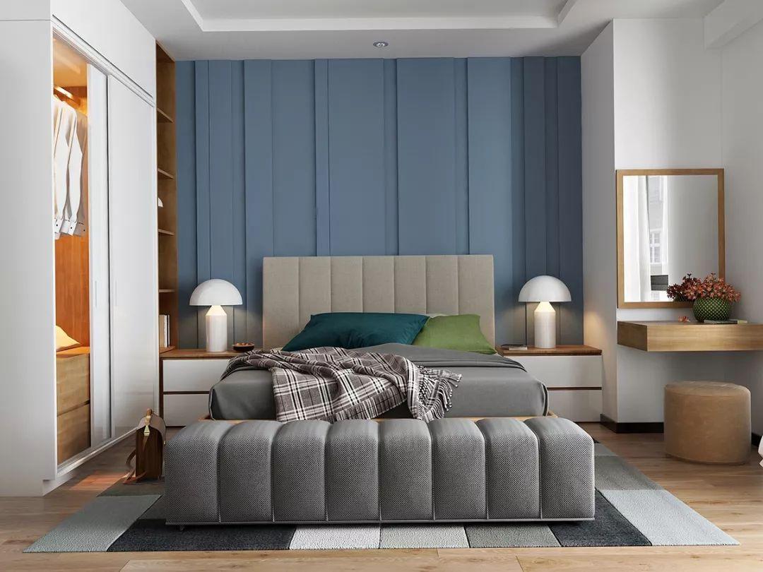 卧室面积不够宽？那你衣柜还不做成嵌入式的