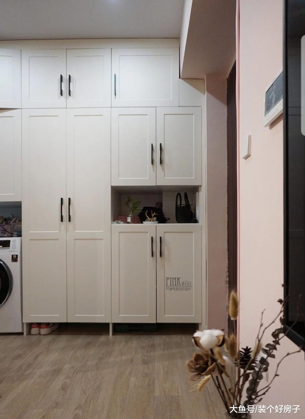 90后小姐姐爆改39㎡单身公寓, 衣柜里藏客卧, 亲戚朋友再也不用睡沙发了!