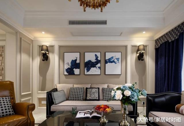 老公硬是在玄關設“浮雕”，進屋就被迷住了！曬曬全房，大氣極了