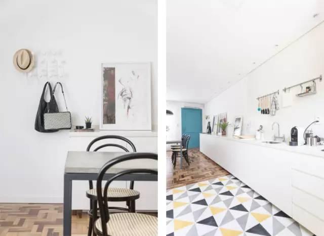 国外73平的小户型二居室，敲掉两堵墙就宽敞多了