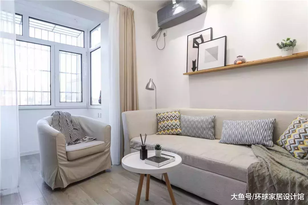 不到8W搞定60㎡小戶型，清新北歐風，廚房真的太美了！