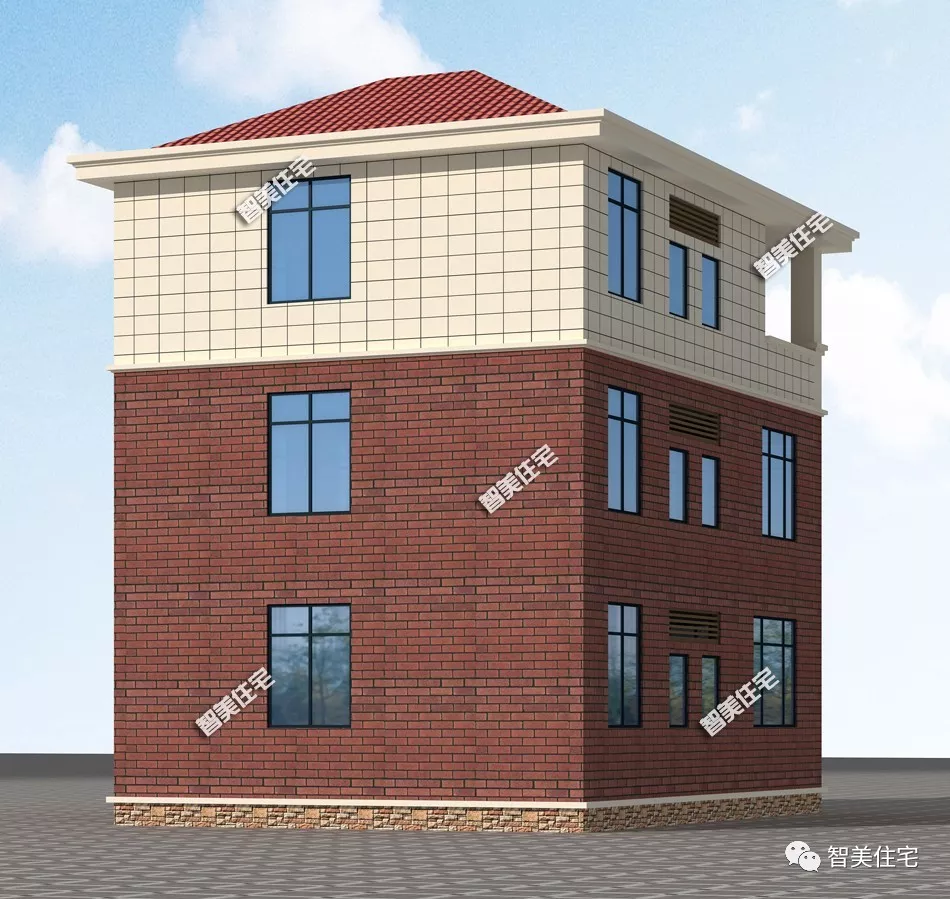 5栋宽8-9米左右的别墅，宅基地小不用愁，照样建美宅