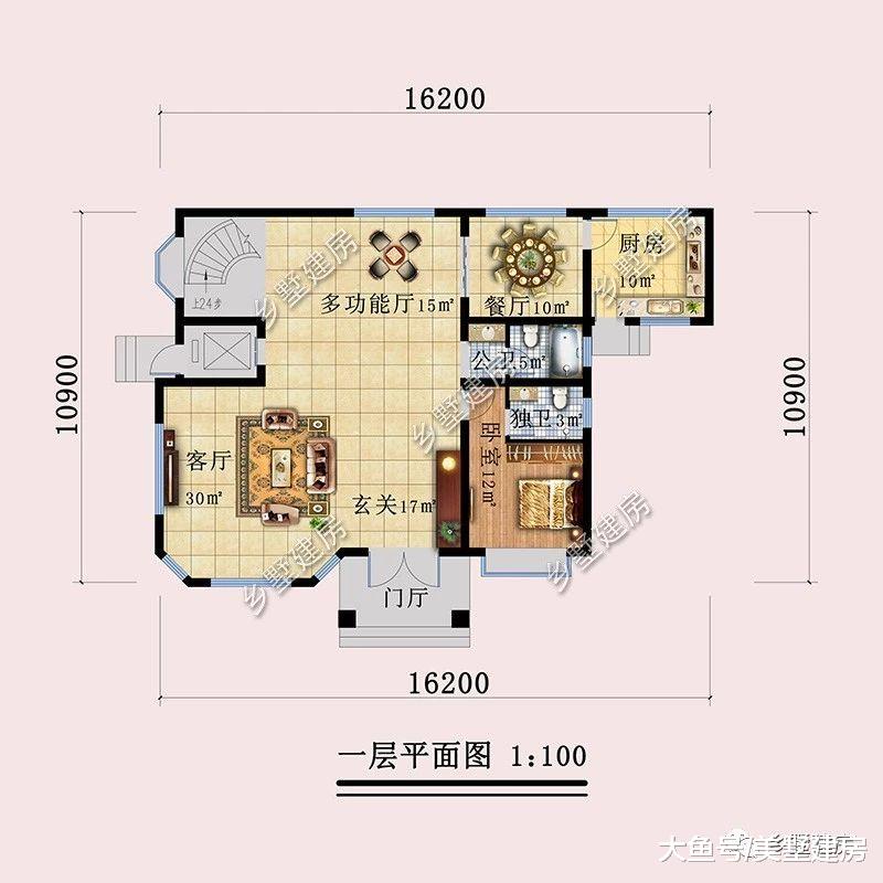 美观大气简欧风格三层别墅，自建房的首选，你看中了吗？