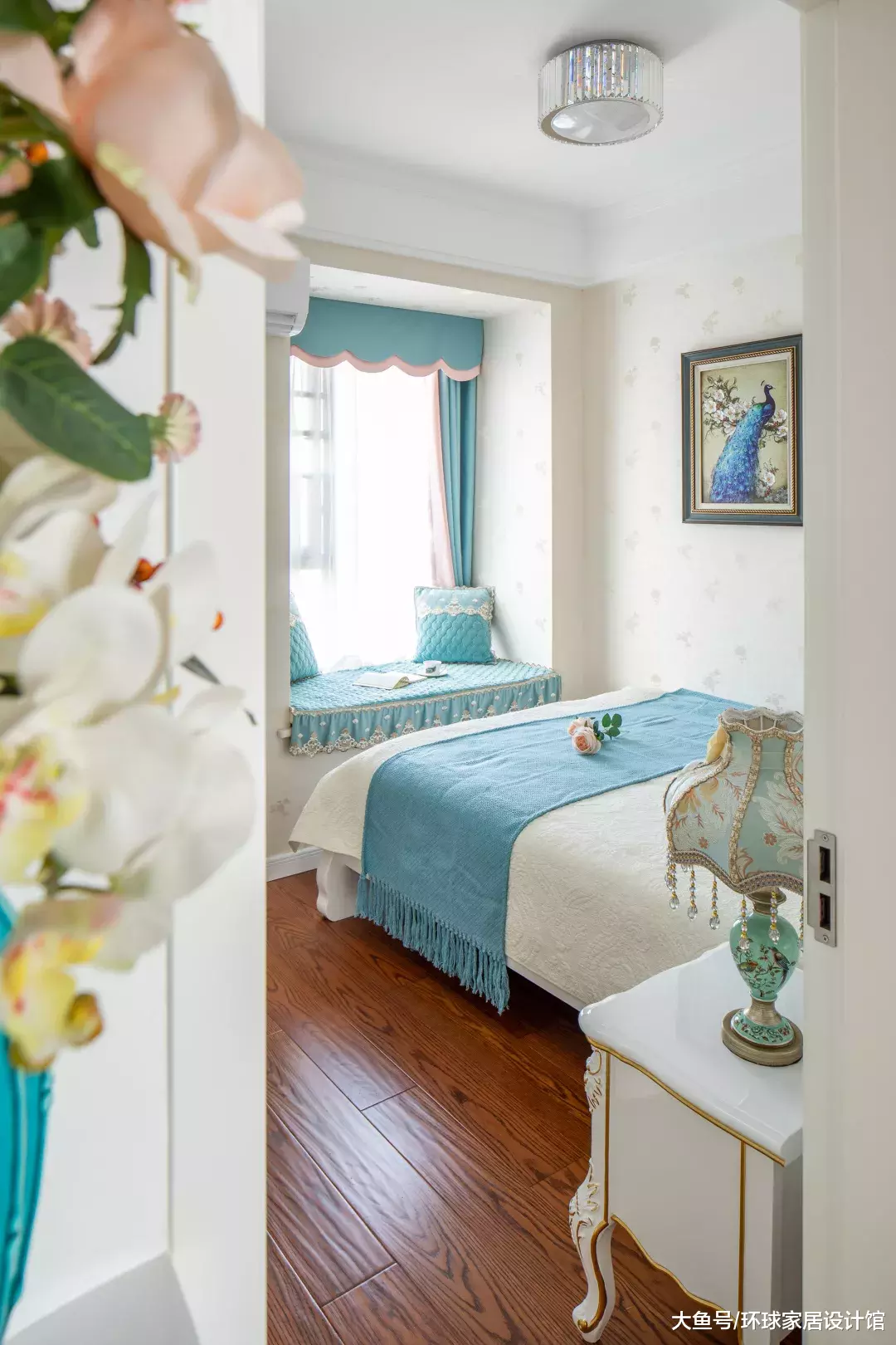 这是我见过最漂亮的简欧3房，浅色装修完工惊艳！