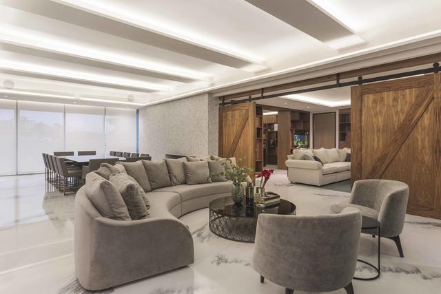 晒晒表哥180㎡新房，究竟有多壕，一下有2客厅，居家待客分开用！