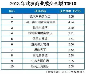 2018武汉百亿房企规模创新高, 全年这个项目卖最多!