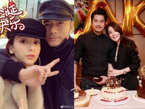 郭富城牵孕妻现身铜锣湾! 500万新车违停路边