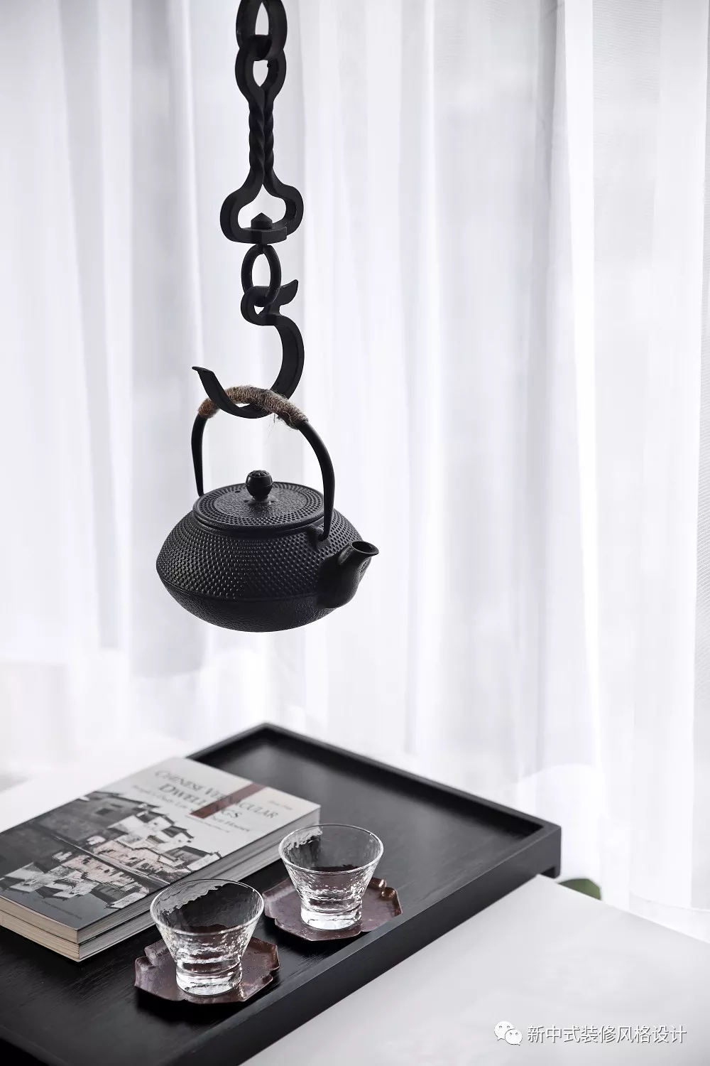 250平新中式，轻奢客餐厅品味十足，地下室变身挑高会客厅，震撼