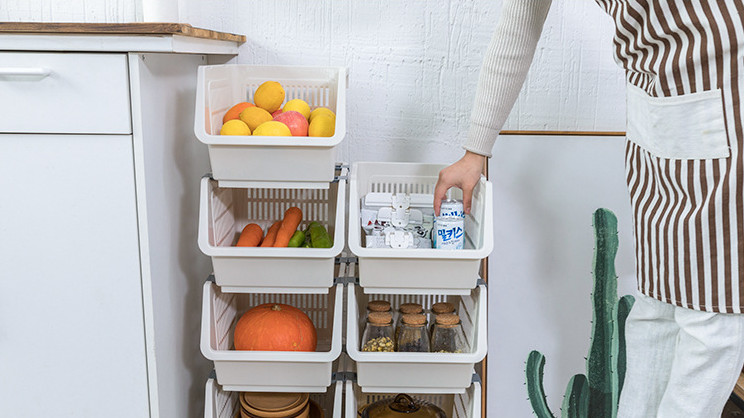 厨房“挤”出来的空间, 这样的收纳技巧, 你们觉得实用吗?