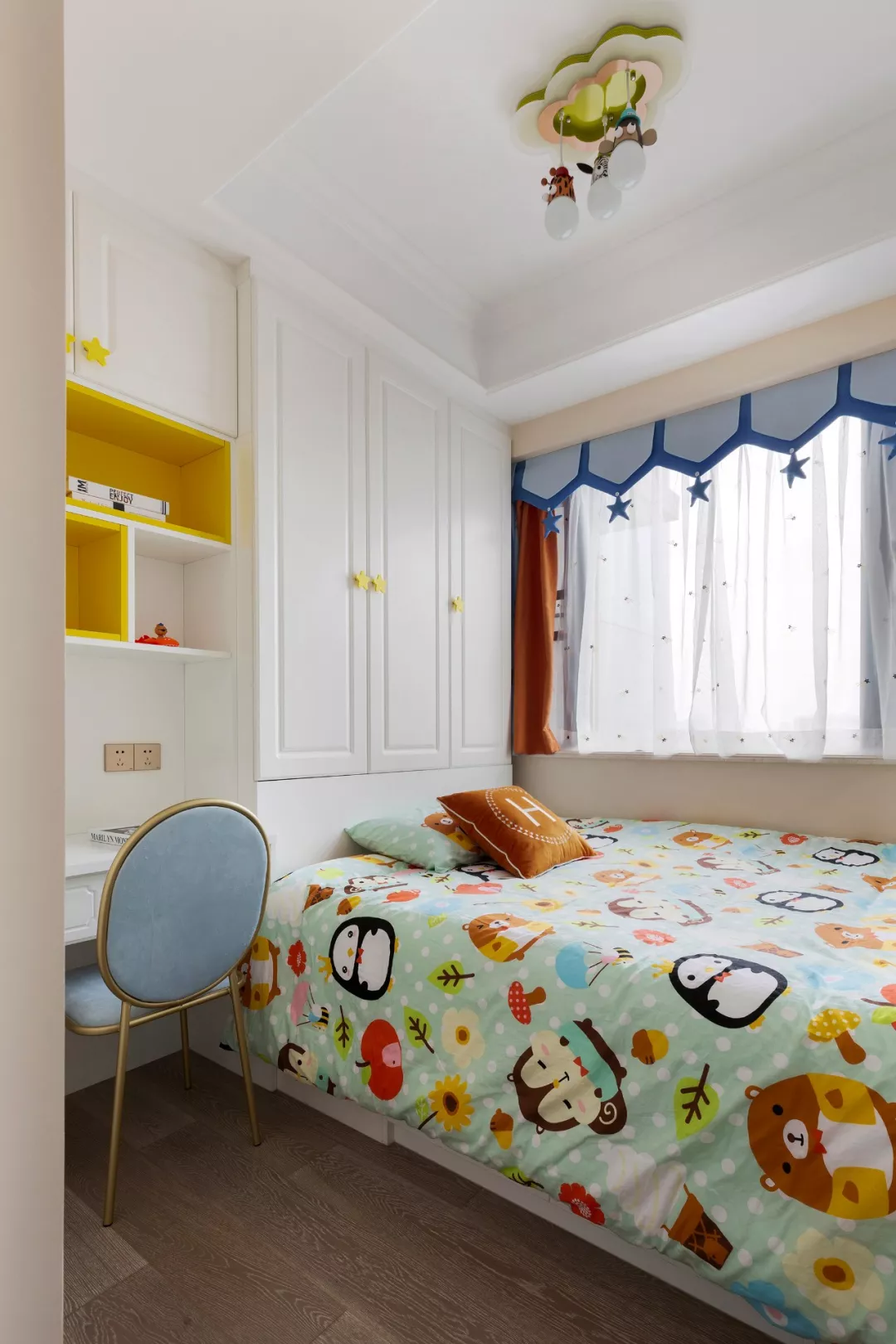 儿童房该如何设计才能实用又美观？看看别人家的做法