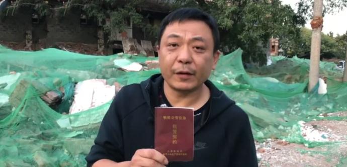 中国最惨钉子户，出差回家房子“被强拆”，开发商谎称：被风吹倒