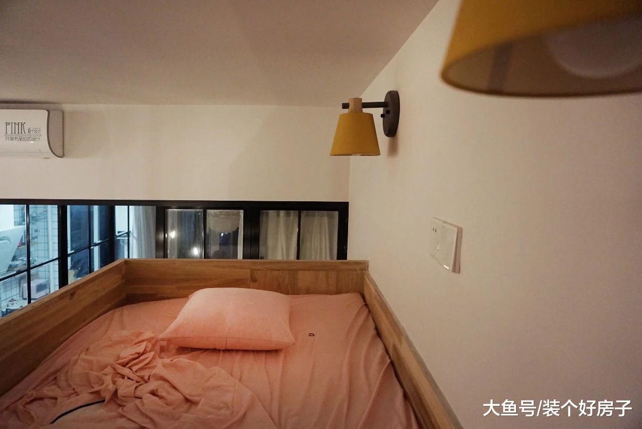 90后小姐姐爆改39㎡单身公寓, 衣柜里藏客卧, 亲戚朋友再也不用睡沙发了!