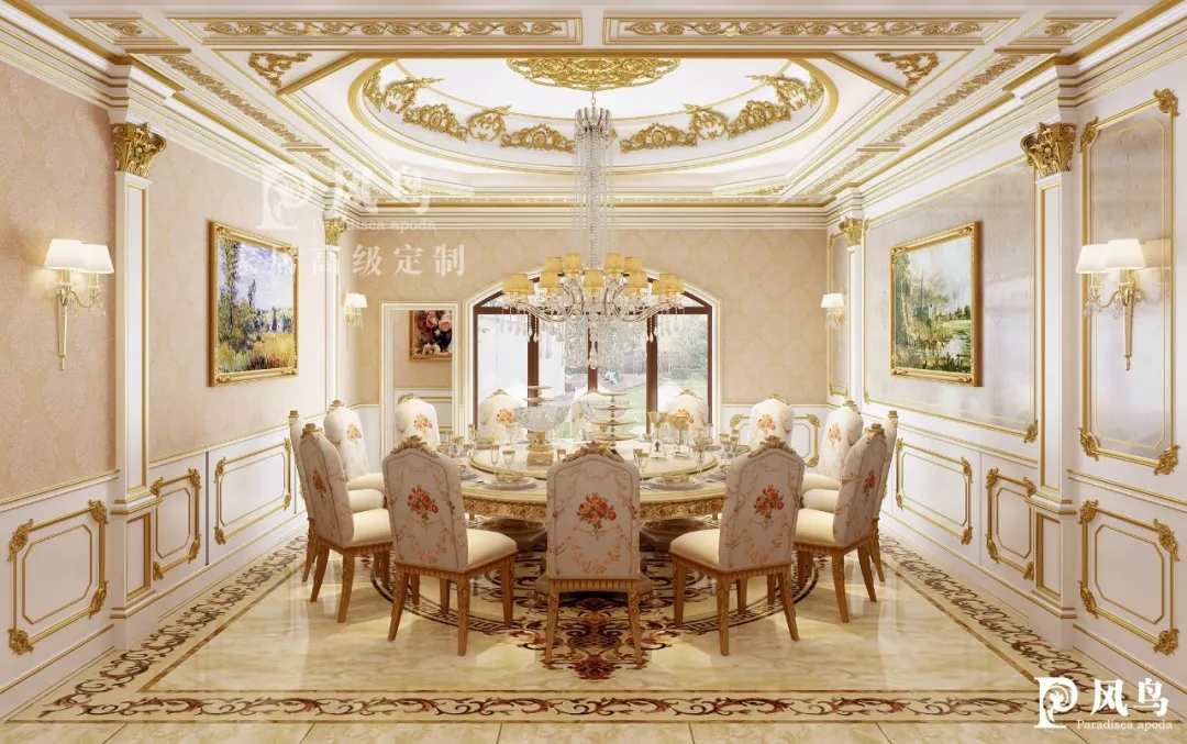 家居高级定制：当房间饰以金箔，你如史诗般华美