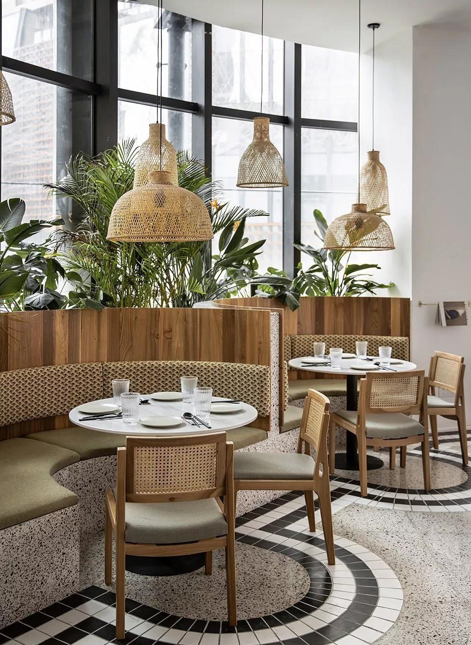 时下最流行的简约清新风格餐厅，时尚年轻人的新聚集地！