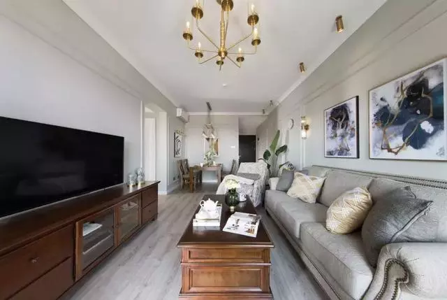 美式风的家，也可以简单布置，且不失格调呢！省钱又省心的设计