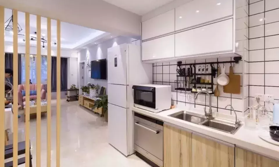 89平的北歐風小戶型三居室，森系自然的小窩