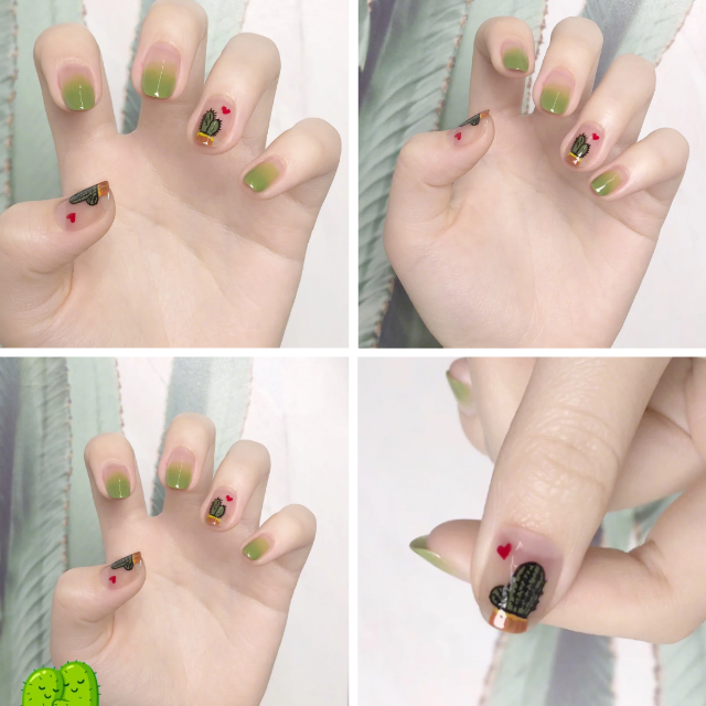 少女的清纯型美甲，你爱上了吗？美得差点连我都不信