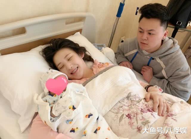 马剑越过预产期十天后终于生下宝宝,晒一家三口照,超幸福!