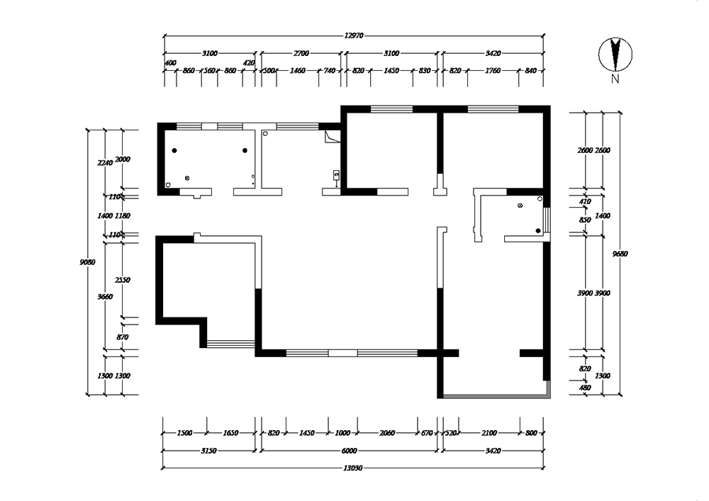 姜源华府120㎡极简案例赏析