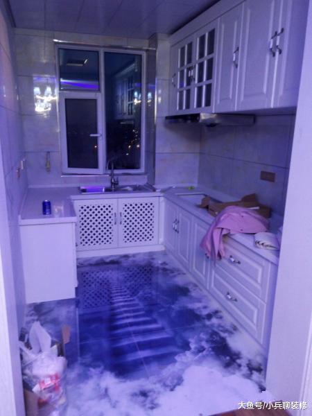 137平新房装修只花13万，卫生间4D瓷砖超有个性，太赞了！