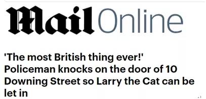 英国首相上任第一件事，竟然是讨好一只猫! 喵：又给我换铲屎官啦
