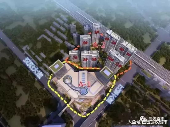 汉阳1.5环，两大综合体地铁盘之间的正面PK！