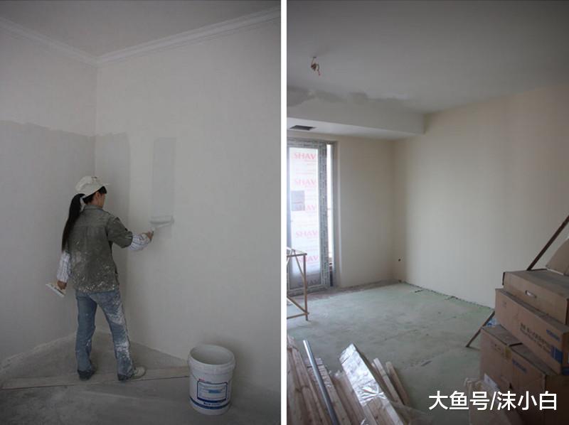 乳胶漆里加水是为了省钱? 老师傅: 别冤枉我! 一看墙面全都知道了
