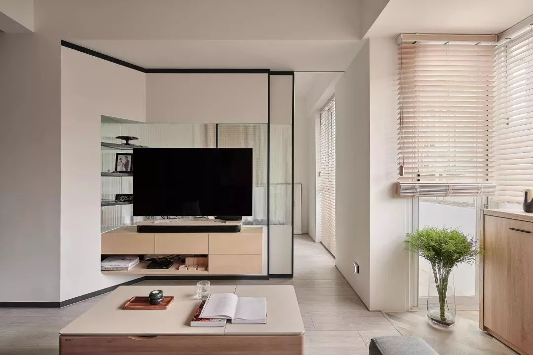 78平简约小户型，长条型的布局通透显宽敞