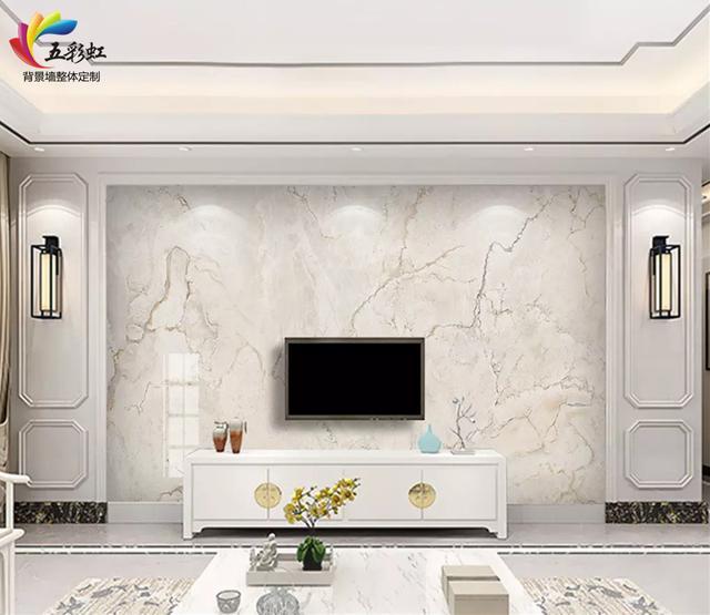 10款简约石纹搭配护墙板电视背景墙, 这波设计我服气!