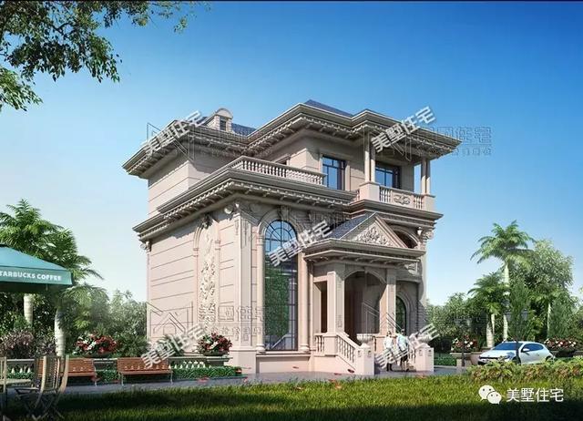 乡村建房不将就，挑高客厅的豪华别墅，才是成功人士的居住标配