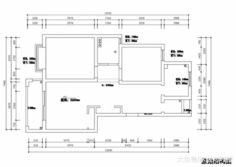 86㎡新房，鞋柜下方铺“石子”，进门眼前一亮！全屋大气又实用！