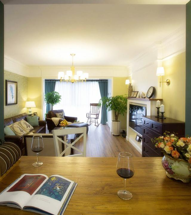 温暖美式风，既有质感，又不厚重沉闷，值得借鉴