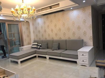 新家116平, 家具家电正在入场中, 全屋贴壁纸花了26万感觉亏了!