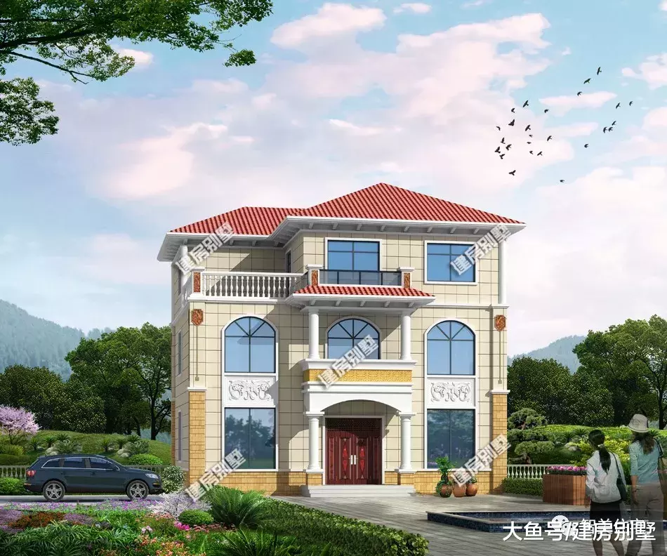 9栋面宽13米的农村别墅，一栋好房可助你走上人生巅峰