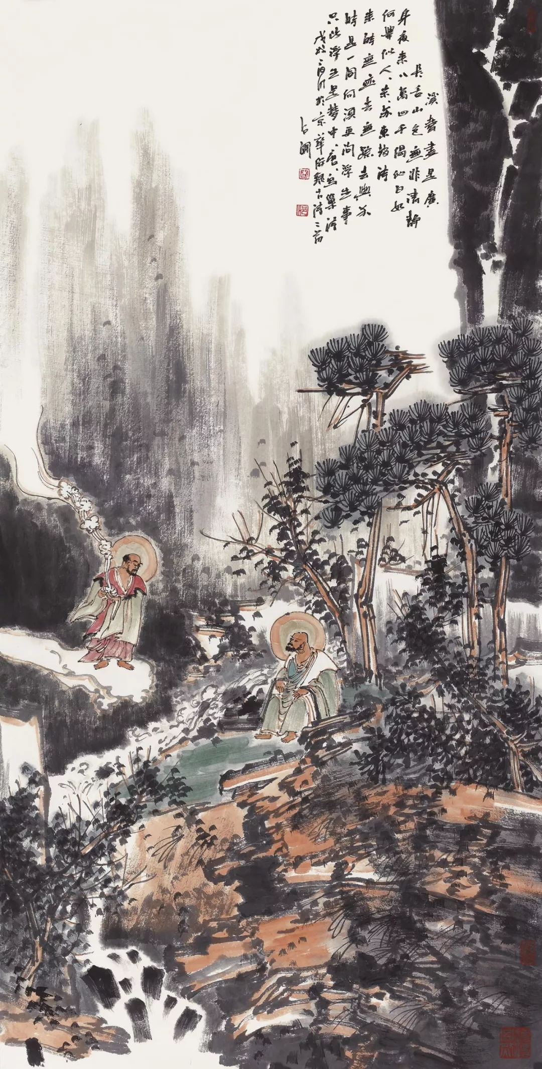 华梦艺术馆热烈祝贺“游心太玄——鞠占圃中国画作品展”隆重开展