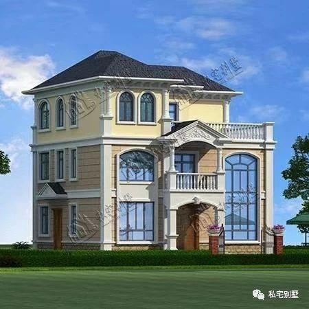2019年建房不用愁, 15款欧式三层别墅户型任你选
