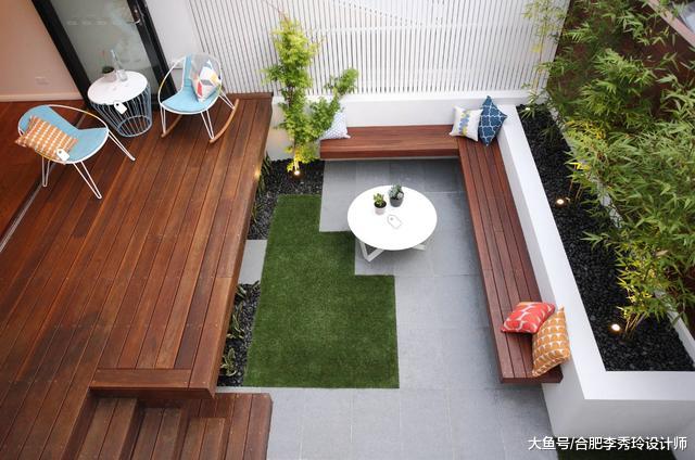 如果我有个庭院，一定要搭建防腐木地台，漂亮又防水怎么看都看不腻！