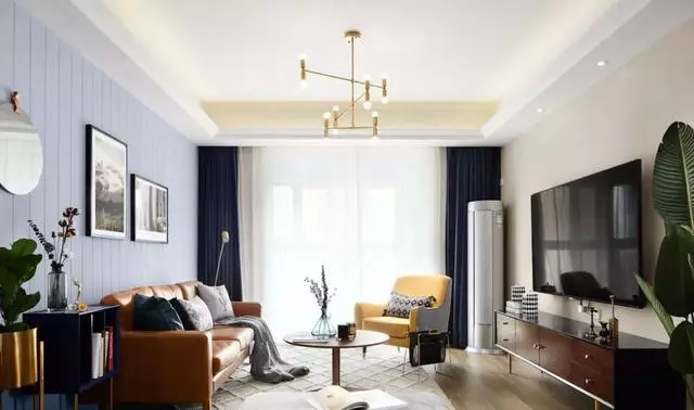 123平北欧风三居室，精致的设计营造出轻奢、浪漫的家居氛围！