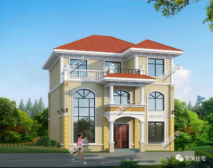 2栋宽12米的三层别墅，外观布局都得大众认可，造价30来万