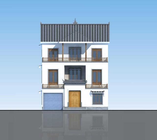 还在发愁不知道怎么建房？这栋中式别墅主体造价48万，漂亮且实用